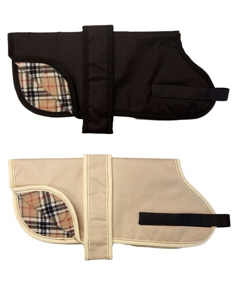 dog burberry coat|Burberry raincoat for dogs.